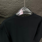 Prada short-sleeve T-shirt, black with plain back