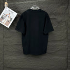 Prada short-sleeve T-shirt, black with plain back
