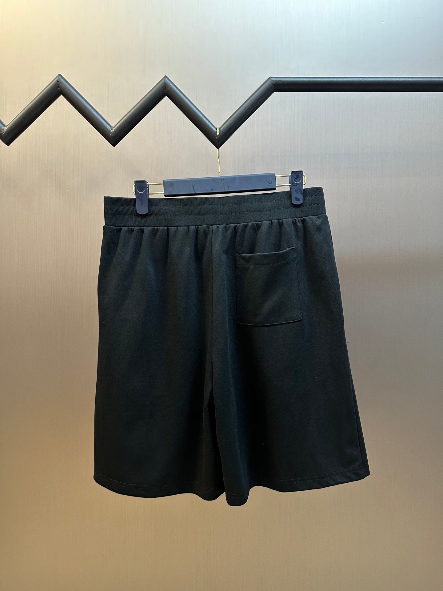 Louis Vuitton dark charcoal pants with pleated waistband and single front pocket