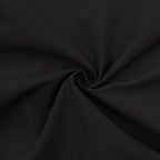 Black Prada shorts fabric close-up with smooth woven texture