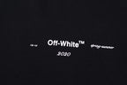 Black T-shirt chest text: Off-WhiteTM spring-summer 2020