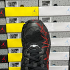 Black Balenciaga runner sneaker, front lace area and mesh toe detail
