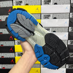 Balenciaga unisex sneaker outsole with blue and gray tread pattern