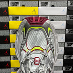 Shoe heel and insole area with textured lining and molded traction tread.