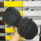 Black Balenciaga sneaker outsole with tread pattern and traction lugs