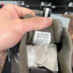 Unisex sneaker size tag inside the collar, reading Balenciaga EU UK USA 41