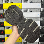 Unisex sneakers outsole with raised traction tread and light-colored stripe detail