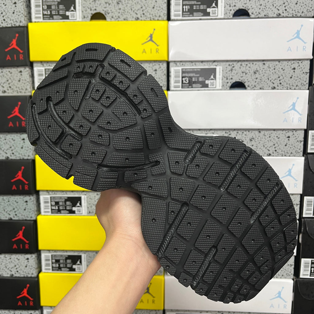 Balenciaga unisex black athletic shoe outsole with deep traction tread