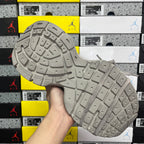 Balenciaga unisex gray sneaker outsole with traction tread pattern.