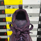 Balenciaga unisex purple sneaker heel with fabric lining and lace-up closure