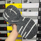 Balenciaga unisex sneaker outsole with deep traction tread and gray rocker sole