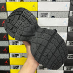 Balenciaga unisex sneakers, black tread outsole with molded traction pattern