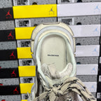 Off-white Balenciaga unisex sneakers heel and collar with logo on insole