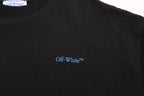 Off-White black T-shirt with small "Off-White" chest logo