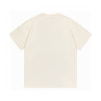 Gucci short-sleeve T-shirt in cream, plain back view