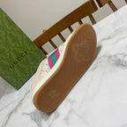 Gucci unisex sneaker outsole with textured grip and logo emblem
