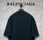Balenciaga crew-neck short-sleeve T-shirt, dark, plain back view