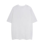 White T-shirt, back view