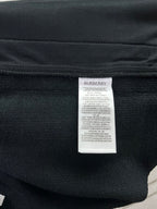 Navy shorts with inner care label