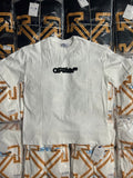 Off White T-shirt, off-white with small black logo print on chest