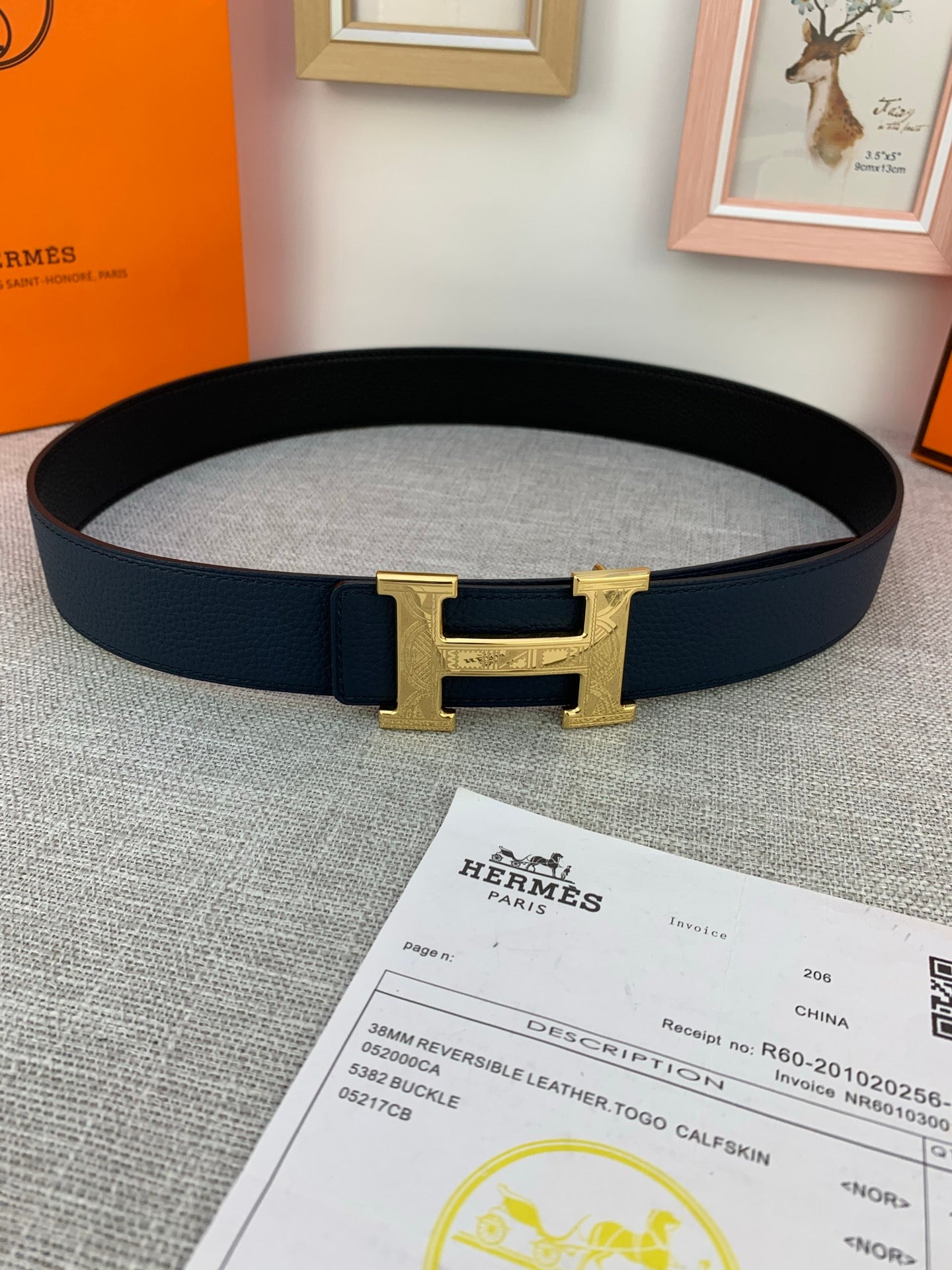 Hermes Belt