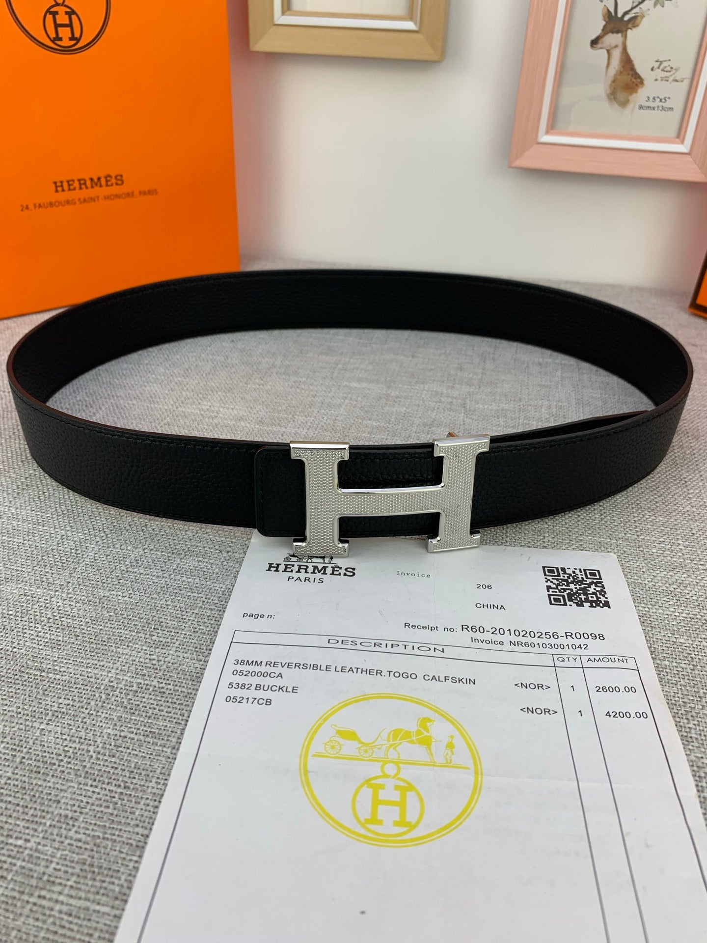 Hermes Belt