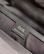 Dior made in Italy leather label on inner bag pocket
