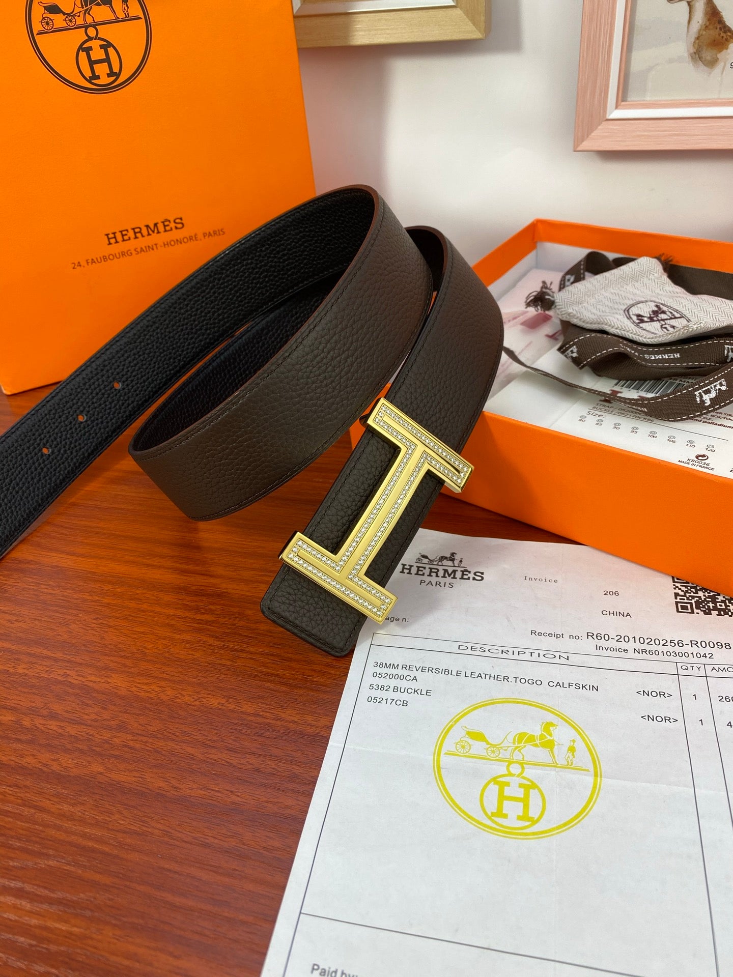 Hermes Belt