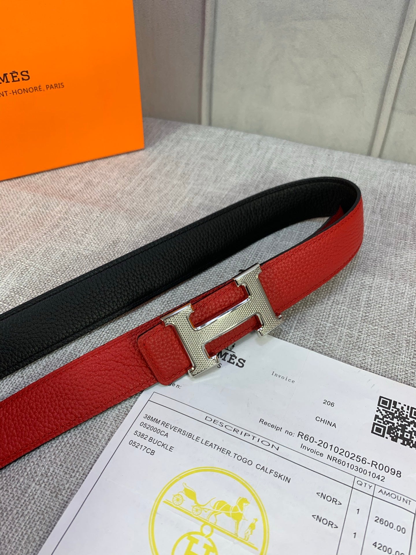 Hermes Belt
