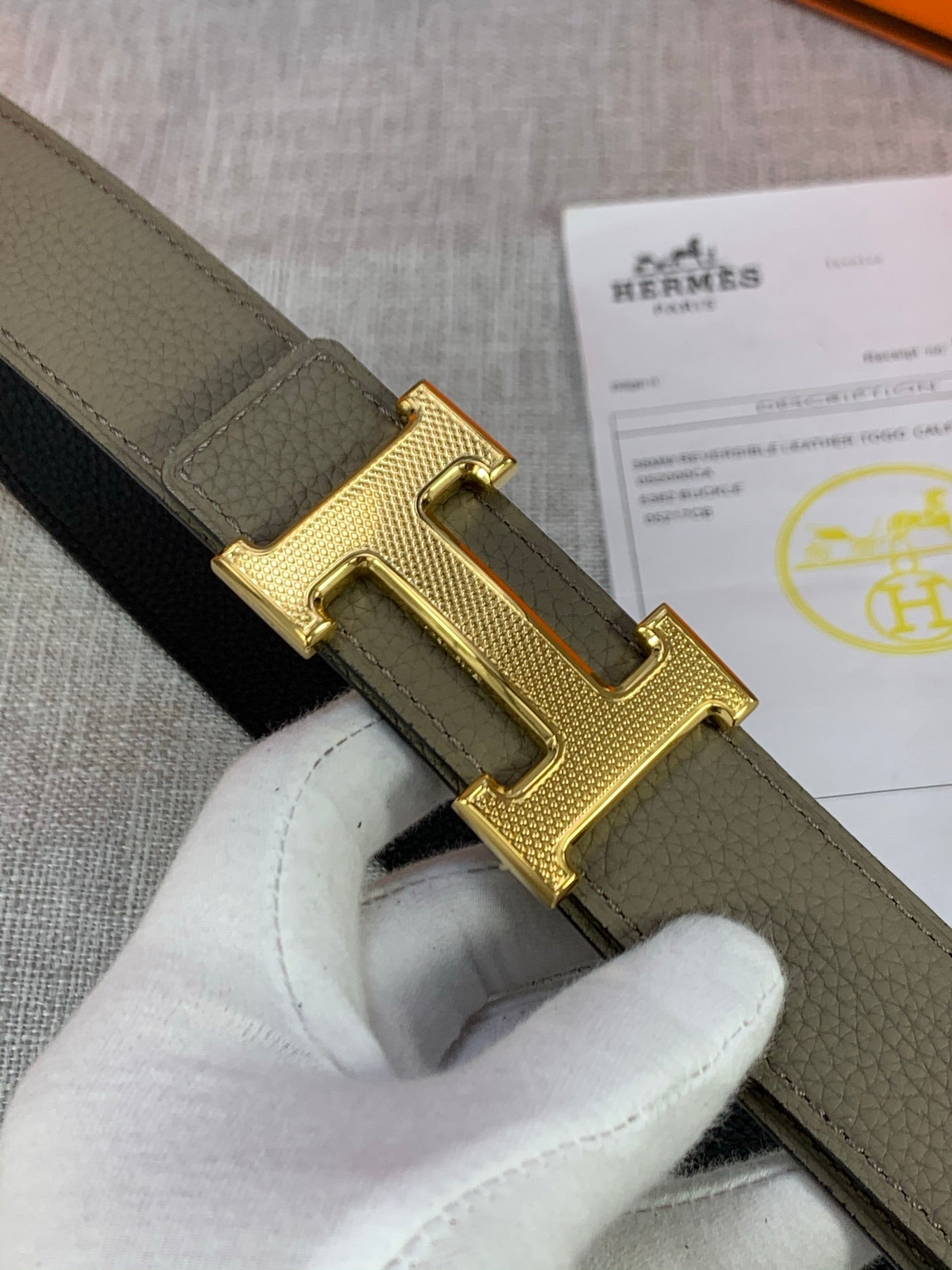 Hermes Belt