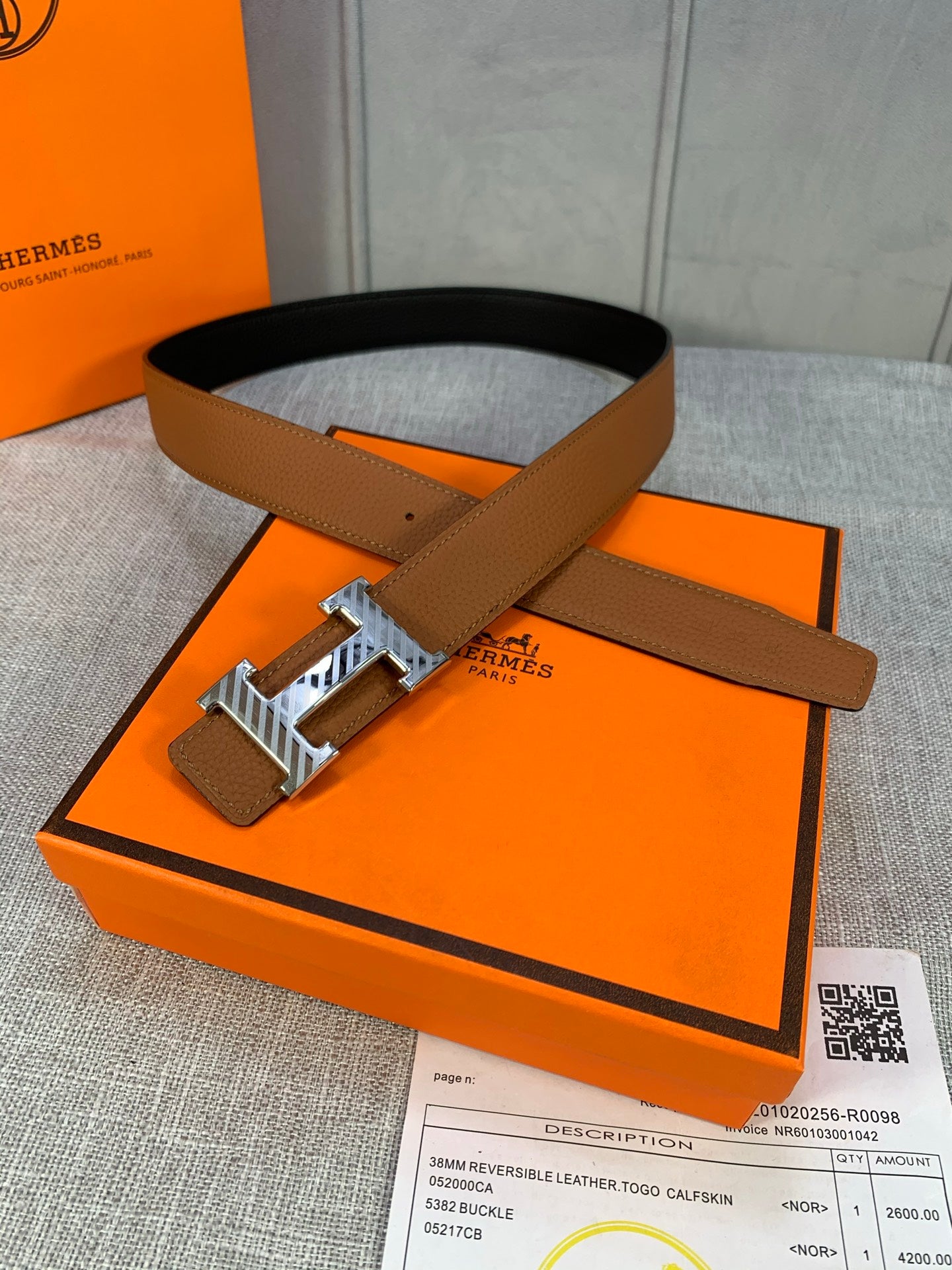Hermes Belt