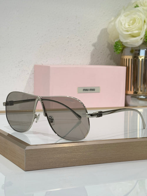 Celine glasses, dark metal sunglasses with gradient gray lenses