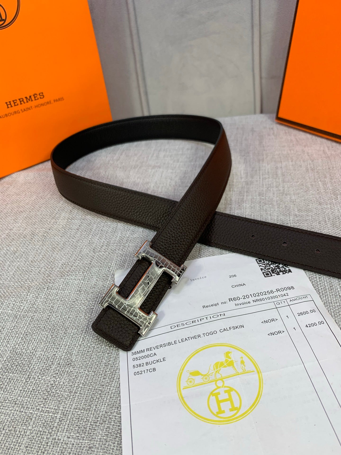 Hermes Belt