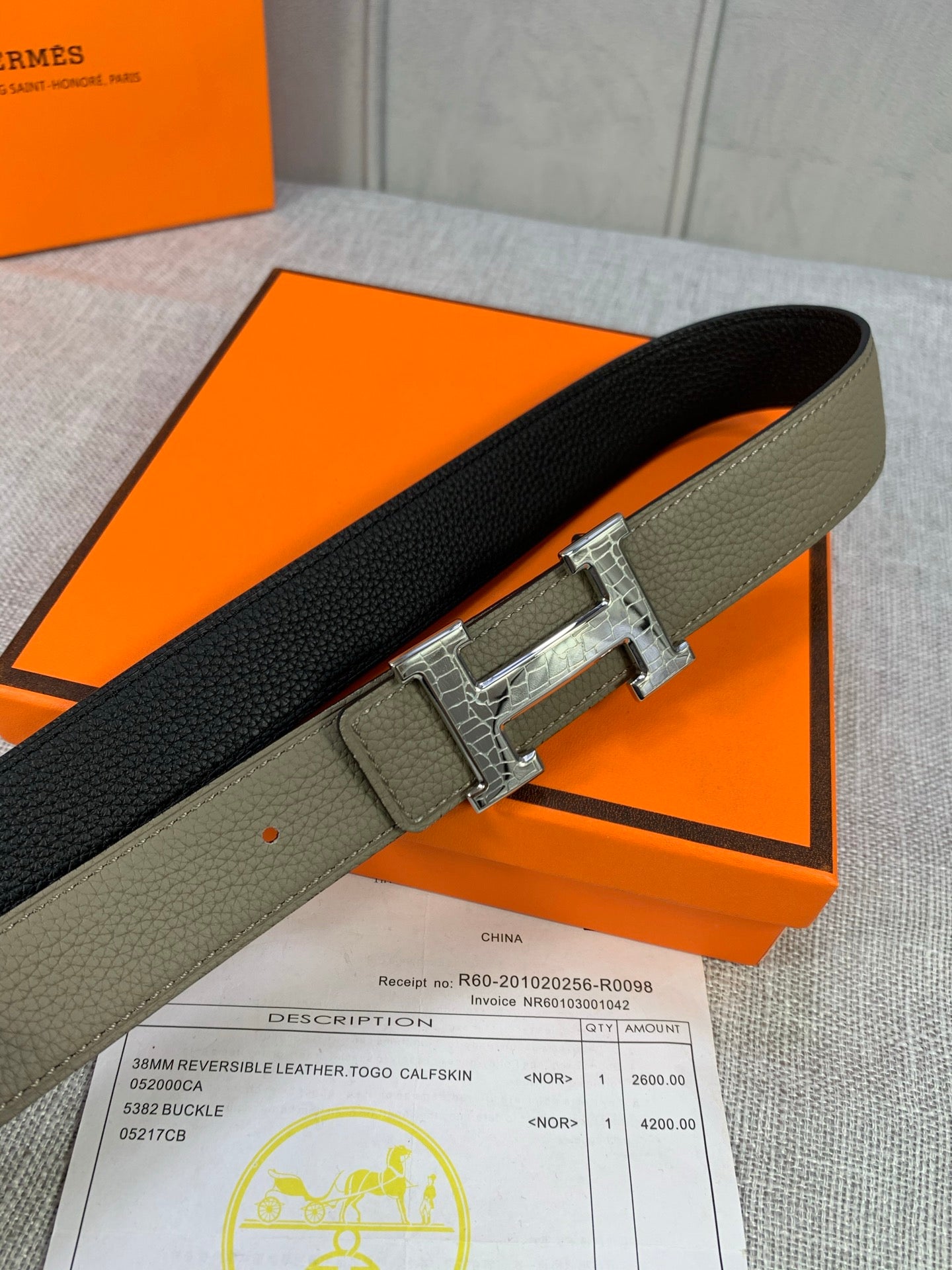 Hermes Belt