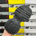 Balenciaga dark gray sneaker outsole with deep rubber traction tread