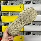 Beige sneaker outsole with molded tread pattern and '40' marking