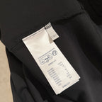 Louis Vuitton black T-shirt with interior size label stitched at hem