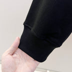 Gucci sweatshirt sleeve cuff with ribbed knit edge