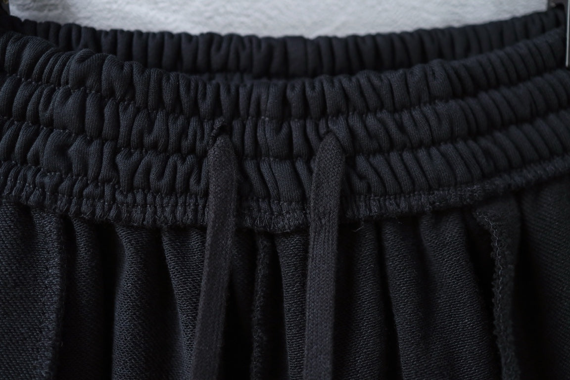 Balenciaga shorts elastic waistband with front drawstring tie