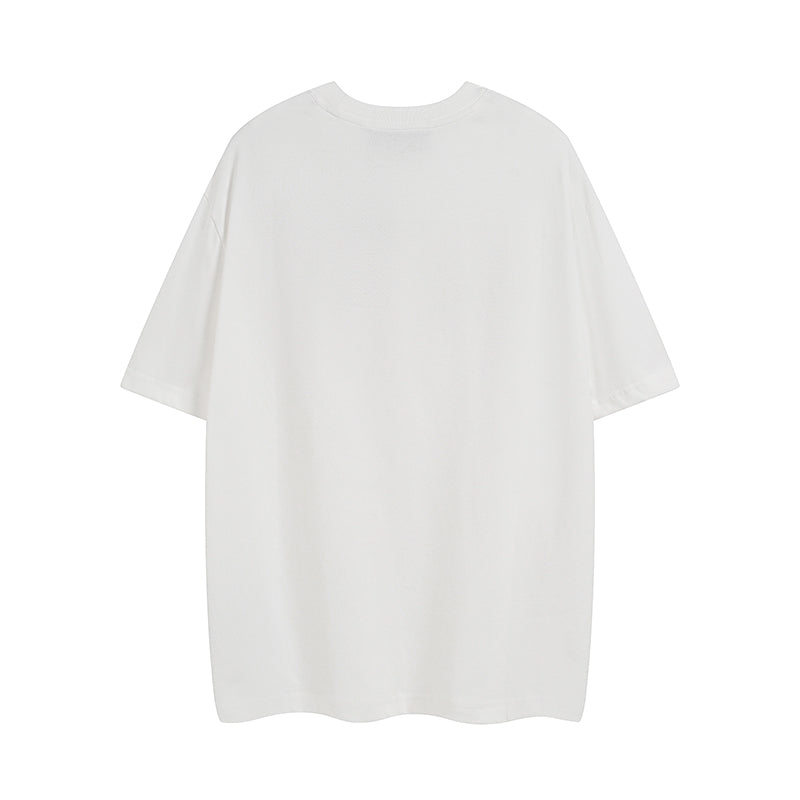 White Gucci T-shirt, plain back with crew neck
