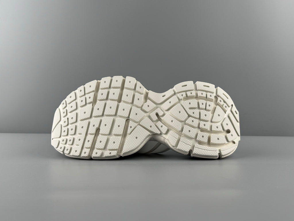 Balenciaga sandals outsole, white rubber with patterned tread and grip channels