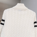 Moncler long puffer jacket back, white quilted texture and ribbed collar