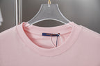 Light pink Louis Vuitton T-shirt neckline with interior neck label