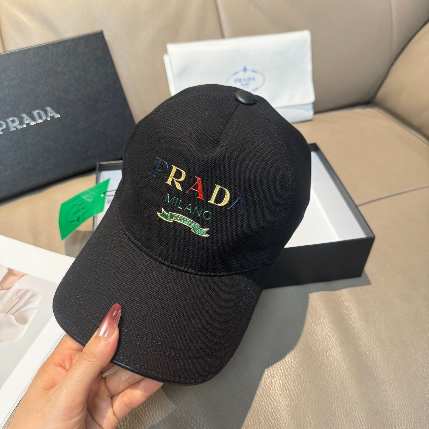 Prada Caps