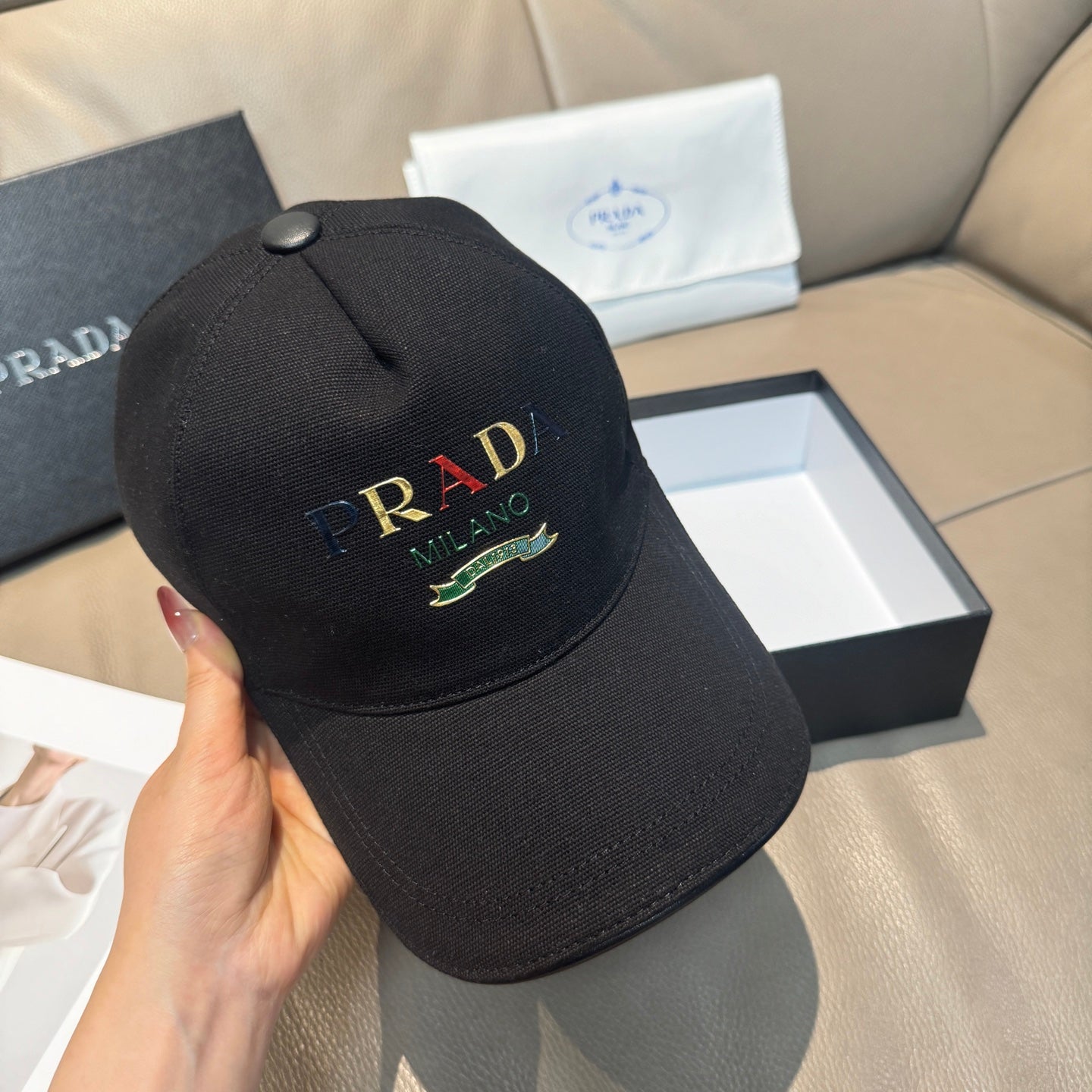 Prada Caps