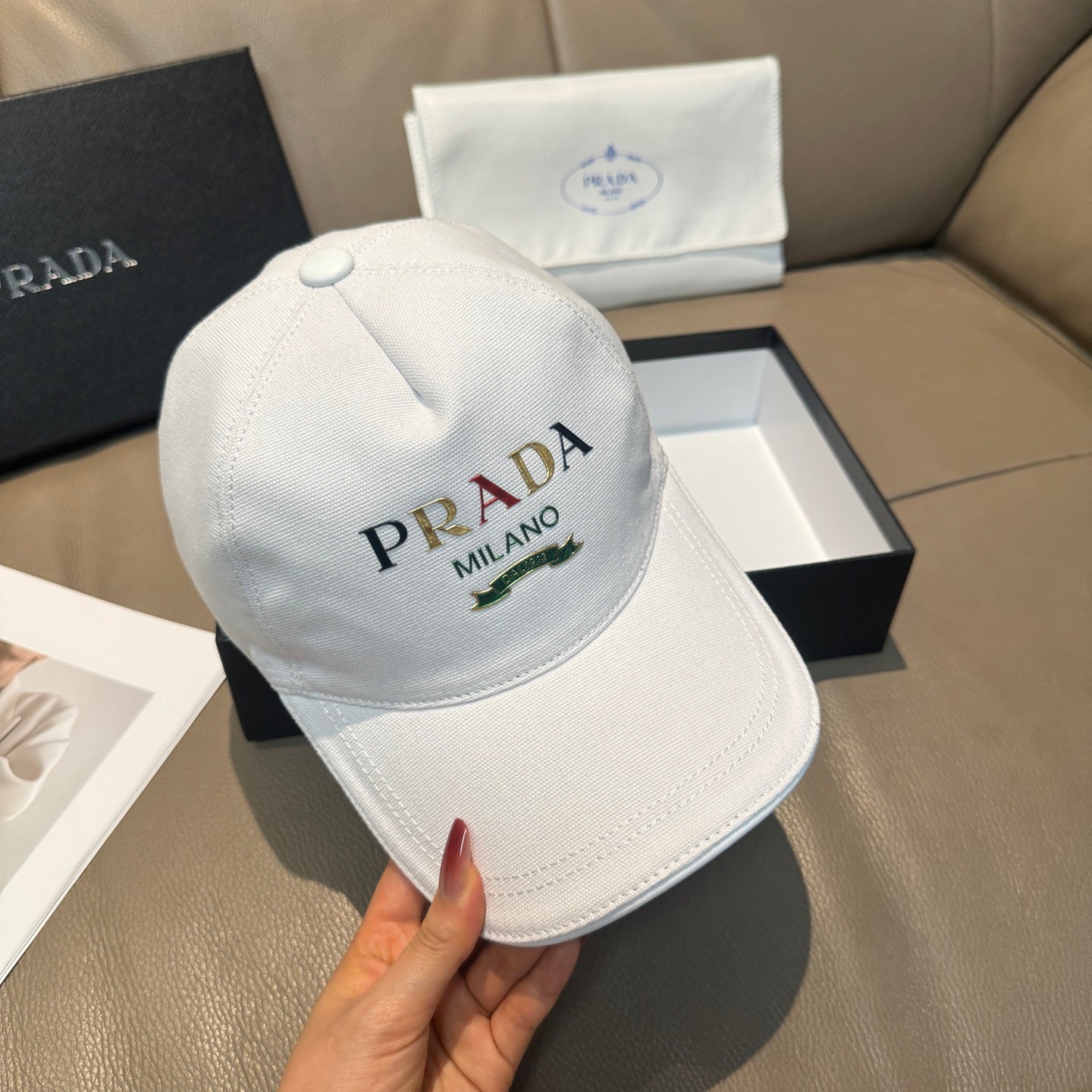 Prada Caps
