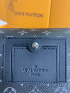 Louis Vuitton monogram crossbody bag front patch with Louis Vuitton Paris mark