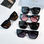 DIOR sunglasses assortment with various colored frames and tinted lenses