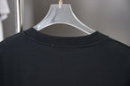 Black Prada crewneck T-shirt back view