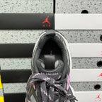 Unisex sneaker interior heel lining with Balenciaga branding and gray fabric upper
